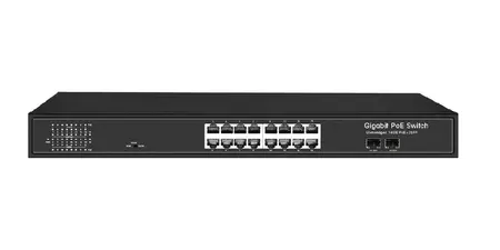 16 Port Gigabit POE + 2SFP