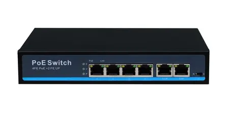 4 Port POE + 2 DATA