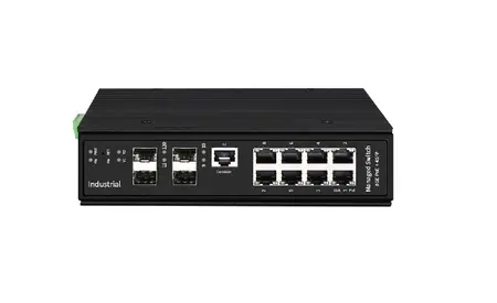 8 Port Gigabit POE + 4SFP