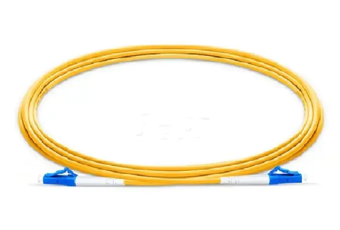 LC UPC to LC UPC Simplex OS2 Single Mode Fiber Optic Patch Cable